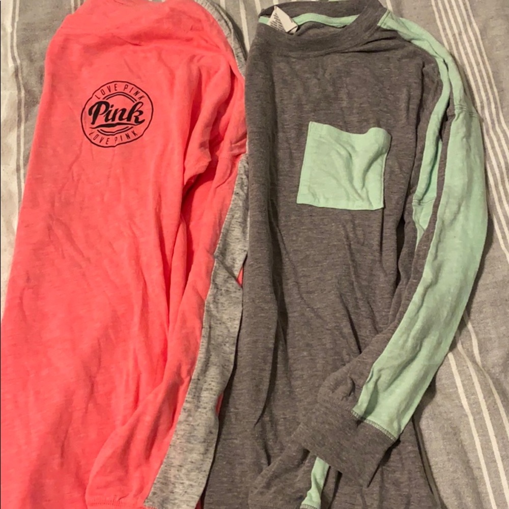 Victoria Secret PINK long sleeve t-shirts SMALL
